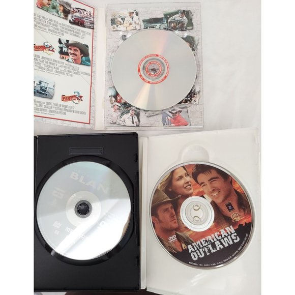 Smokey and the Bandit Pursuit Pack Grosse Pointe Blank American Outlaws DVD Lot - Picture 3 of 5